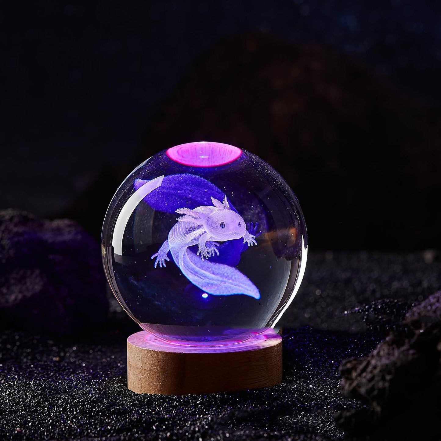 LunaGlow - Crystal Ball Lamp